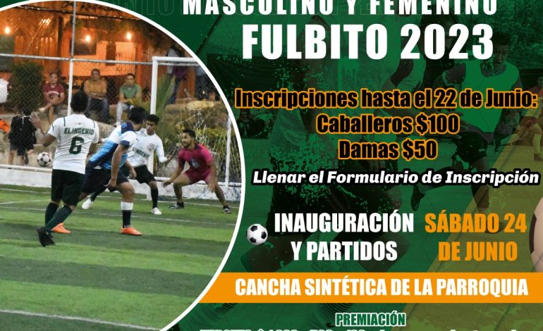 IV Campeonato Interparroquial Masculino y Femenenino Fulbito 2023