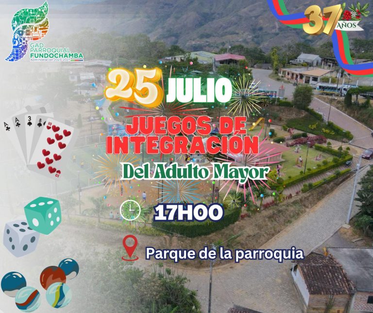 Nuestros adultos mayores también celebran con alegría